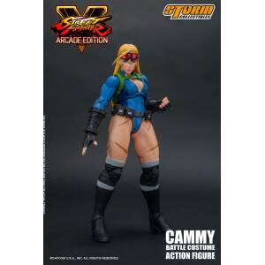 Street Fighter V Arcade Edition Figura 1/12 Cammy Battle Costume 15 cm - Collector4U.com