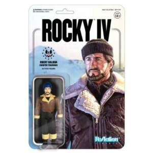 Rocky 4 Figura ReAction Rocky (Winter Training) 10 cm - Collector4U.com