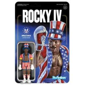Rocky 4 Figura ReAction Apollo Creed 10 cm - Collector4U.com