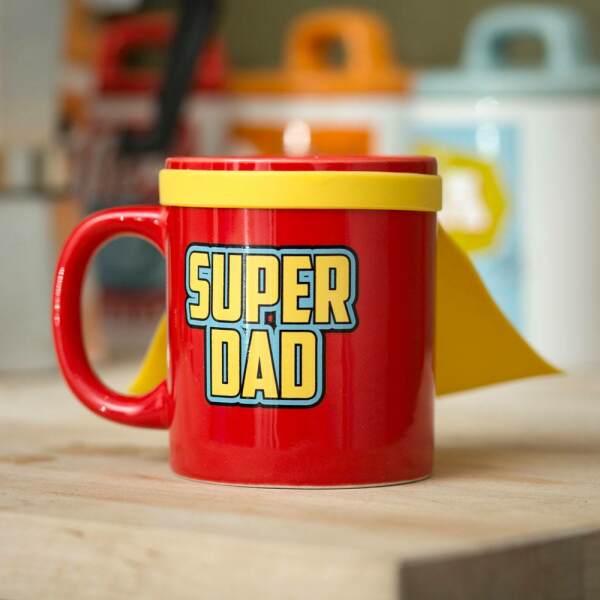 Taza con capa Super Dad - Collector4U.com