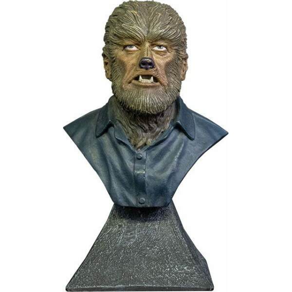 Universal Monsters Busto mini The Wolf Man 15 cm - Collector4U.com