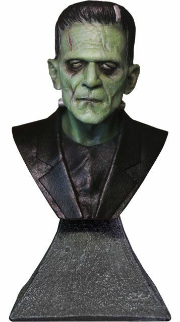 Busto mini Frankenstein Universal Monsters 15 cm Trick Or Treat Studios - Collector4u.com