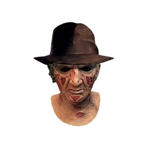 Pesadilla en Elm Street Máscara de látex Deluxe con sombrero Freddy Krueger - Collector4U.com