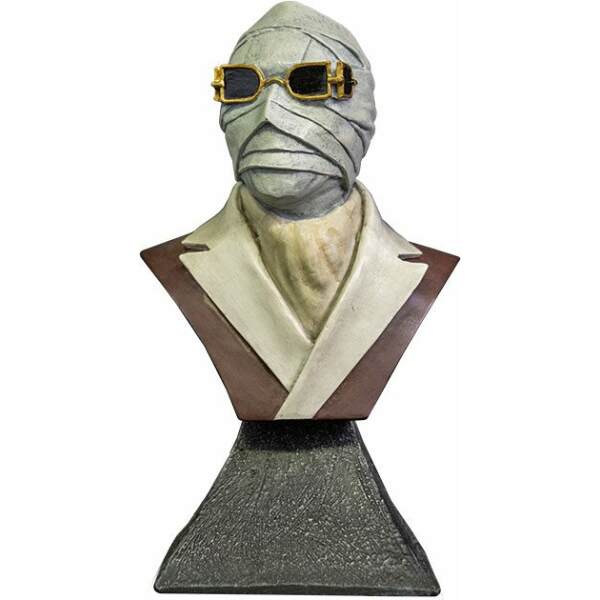 Universal Monsters Busto mini The Invisible Man 15 cm - Collector4U.com