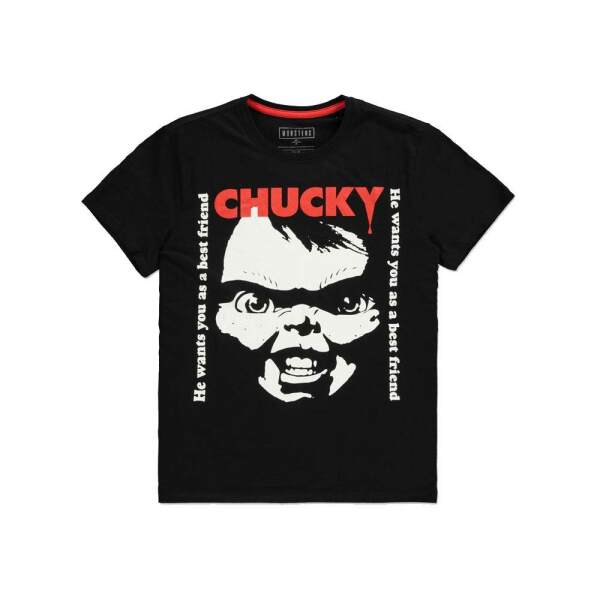 Chucky Camiseta Best Friend talla L - Collector4u.com