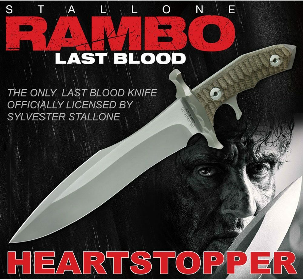Cuchillo Rambo: Last Blood Réplica 1/1 Heartstopper United Cutlery