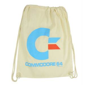 Commodore 64 Bolso de tela White Logo - Collector4u.com