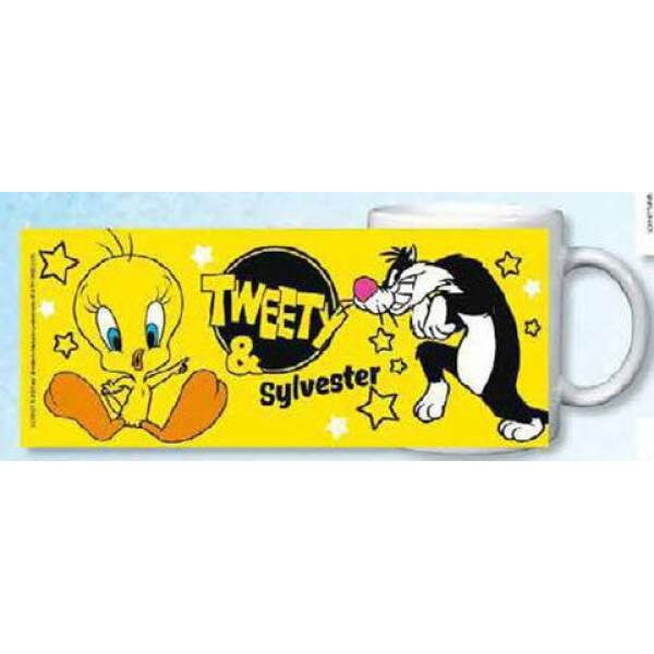 Looney Tunes taza Tweety & Sylvester - Collector4U.com