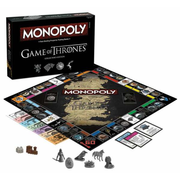 Juego de Tronos Juego de Mesa Monopoly Collectors Edition *Edición Inglés* - Collector4U.com