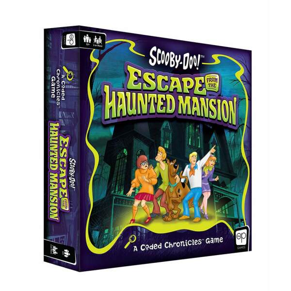 Juego de Mesa Escape from the Haunted Mansion Scooby-Doo - A Coded Chronicles™ Game *INGLÉS* - Collector4U.com
