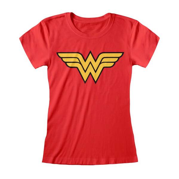 Camiseta Chica Wonder Woman Logo DC Comics talla M - Collector4u.com
