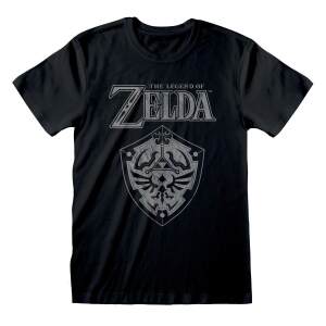 Legend Of Zelda Camiseta Distressed Shield  talla L - Collector4U.com