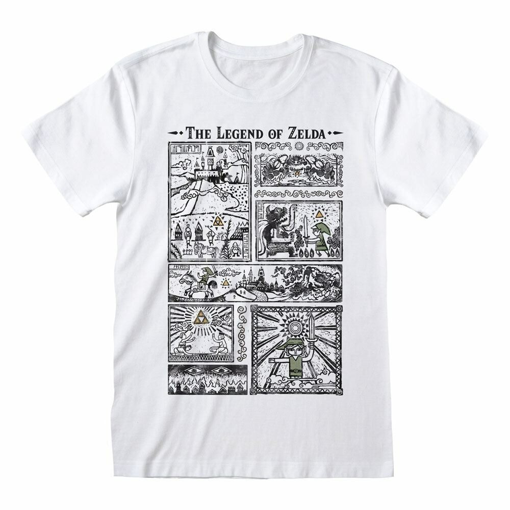 Legend Of Zelda Camiseta Drawings talla L - Collector4u.com