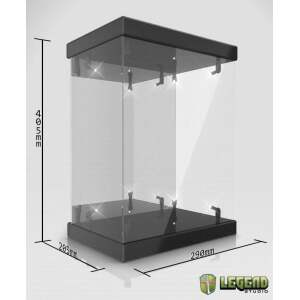 Display Acrílico con Iluminación para Figuras 1/6 Master Light House (negro) - Collector4U.com