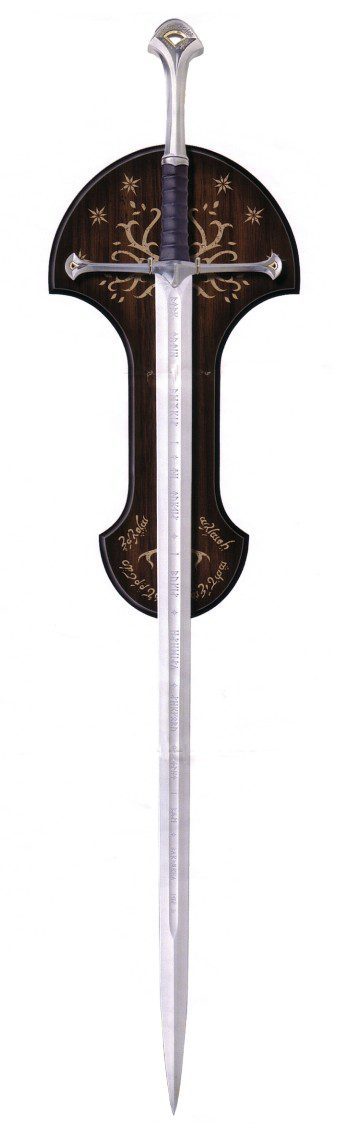 Espada Anduril El Señor de los Anillos Espada del Rey Elessar 134 cm United Cutlery