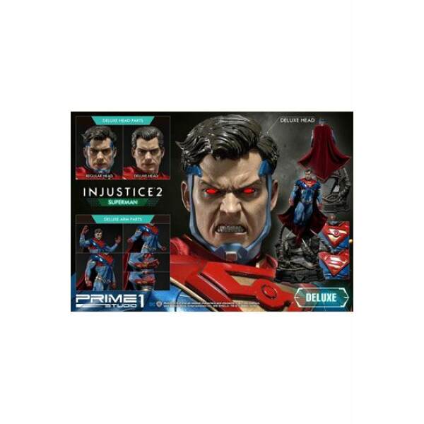 Estatua Superman Injustice 2 Deluxe Version 74 cm Prime 1 Studio - Collector4U.com