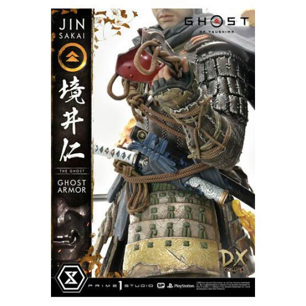 Estatua Jin Sakai Ghost of Tsushima 1/4 Deluxe Bonus Version 58 cm - Collector4U.com