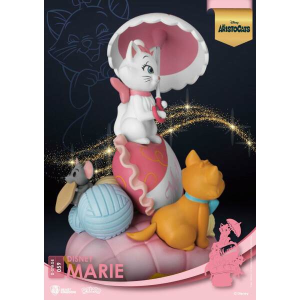 Diorama Pvc D Stage Marie Disney Classic Animation Series 15 Cm 2