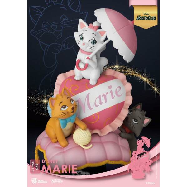 Diorama Pvc D Stage Marie Disney Classic Animation Series 15 Cm 3