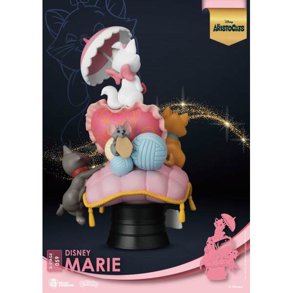 Diorama Pvc D Stage Marie Disney Classic Animation Series 15 Cm 4