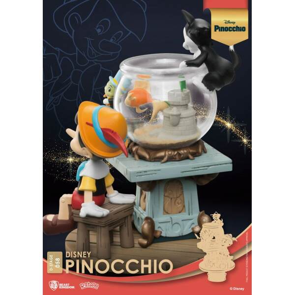 Diorama Pvc D Stage Pinocchio Disney Classic Animation Series 15 Cm 2