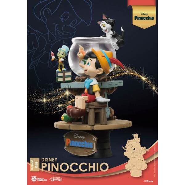 Diorama Pvc D Stage Pinocchio Disney Classic Animation Series 15 Cm 3