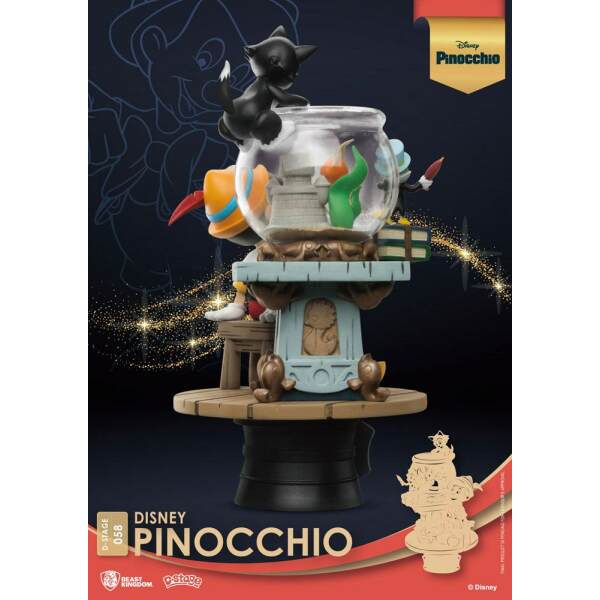 Diorama Pvc D Stage Pinocchio Disney Classic Animation Series 15 Cm 4