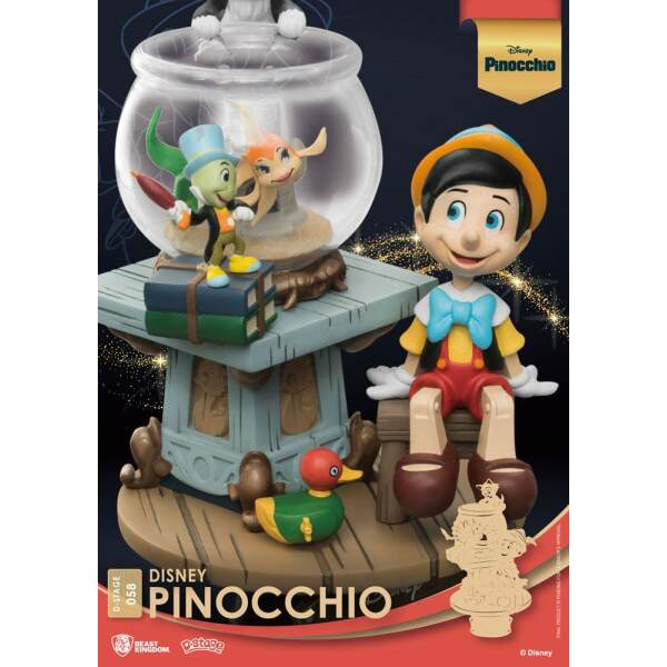 Diorama Pvc D Stage Pinocchio Disney Classic Animation Series 15 Cm