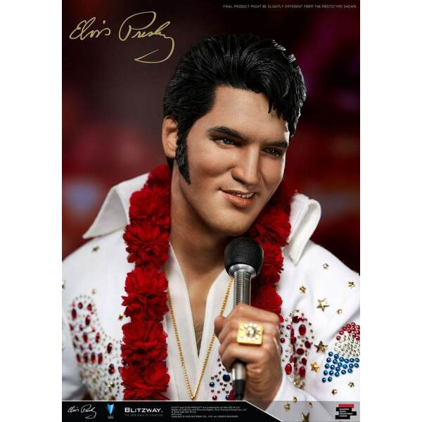 Elvis Presley Estatua 1 4 Hybrid Superb Scale Elvis Aaron Presley 52 Cm 12