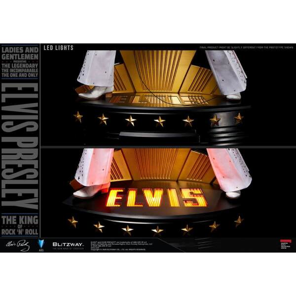Elvis Presley Estatua 1 4 Hybrid Superb Scale Elvis Aaron Presley 52 Cm 15