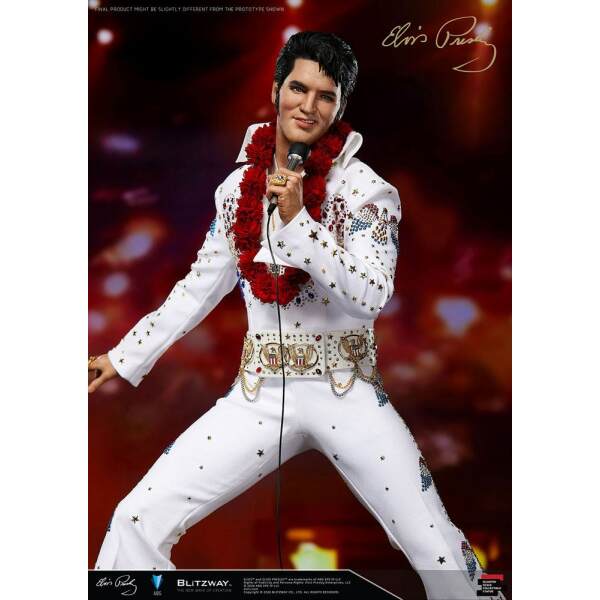 Elvis Presley Estatua 1 4 Hybrid Superb Scale Elvis Aaron Presley 52 Cm 4