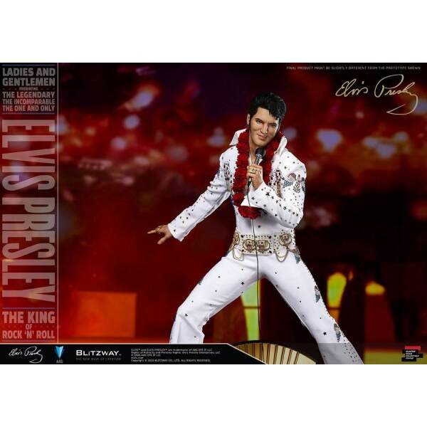 Elvis Presley Estatua 1 4 Hybrid Superb Scale Elvis Aaron Presley 52 Cm 6