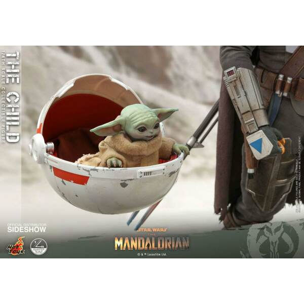 Figura The Child Star Wars The Mandalorian 1/4 Hot Toys 9 cm - Collector4U.com