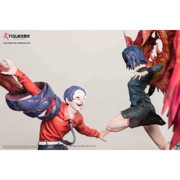 Tokyo Ghoul Diorama Elite Fandom 1/6 Touka vs Tsukiyama 54 cm - Collector4u.com