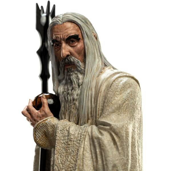 Estatua Saruman el Blanco El Señor de los Anillos 19 cm Weta - Collector4u.com