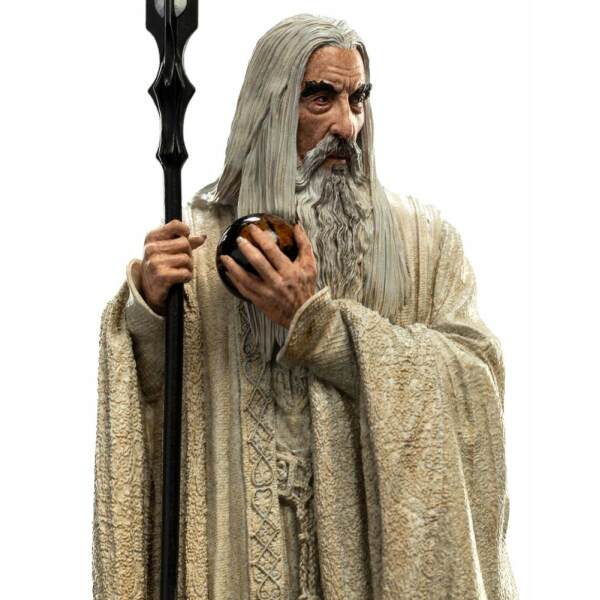 Estatua Saruman el Blanco El Señor de los Anillos 19 cm Weta - Collector4u.com