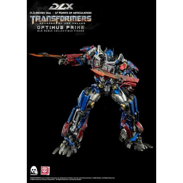 Figura Optimus Prime Transformers: la venganza de los caídos 1/6 DLX 28 cm ThreeZero - Collector4u.com