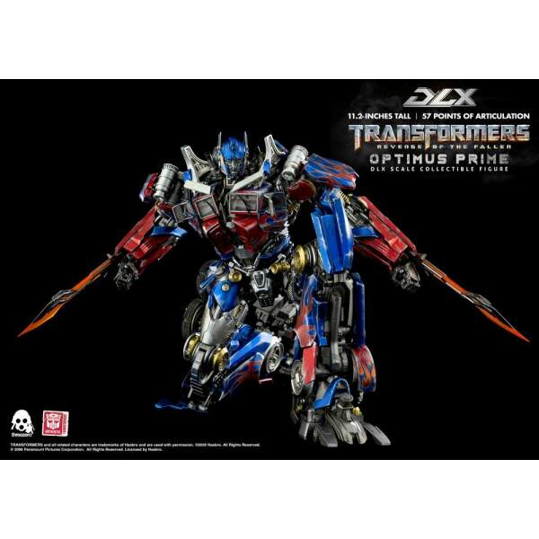 Figura Optimus Prime Transformers: la venganza de los caídos 1/6 DLX 28 cm ThreeZero - Collector4u.com