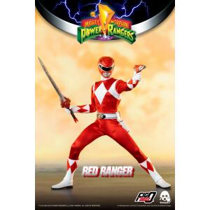 Figura FigZero Red Ranger Mighty Morphin Power Rangers 1/6 30 cm ThreeZero - Collector4u.com