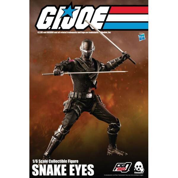 Figura FigZero Snake Eyes G.I. Joe 1/6 30 cm ThreeZero - Collector4u.com