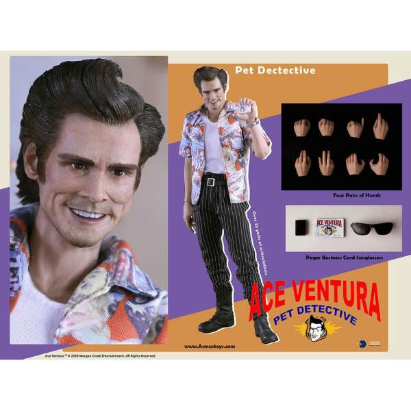 Figura Ace Ventura un detective diferente 1/6 30 cm Asmus Toys - Collector4u.com