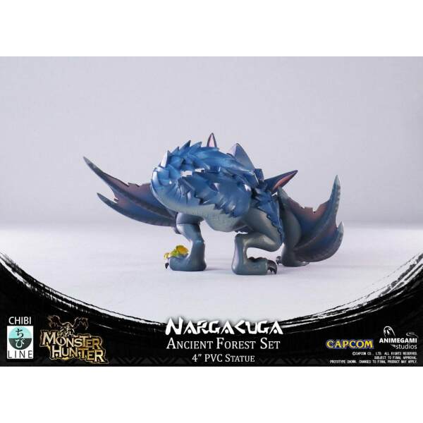 Estatua Nargacuga Monster Hunter PVC 10 cm Animegami Studios - Collector4U.com