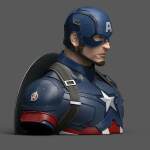 Hucha Captain America Vengadores Endgame 20 cm Semic