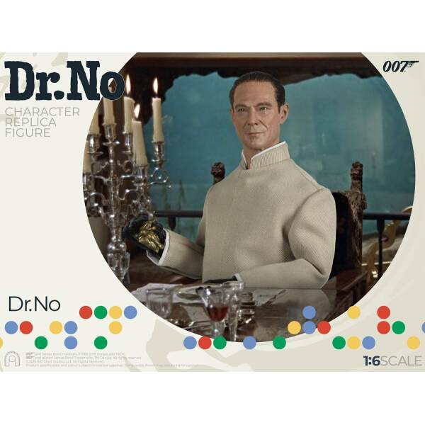 Figura Dr No Agente 007 contra el Dr. No Collector Figure Series 1/6 Limited Edition 30cm BIG Chief Studios - Collector4U.com
