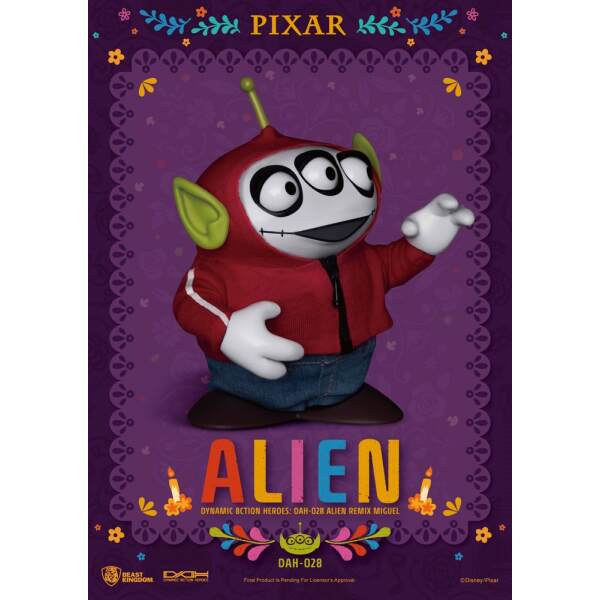 Figura Alien Remix Miguel (Coco) Toy Story Dynamic 8ction Heroes 16 cm Beast Kingdom Toys - Collector4u.com