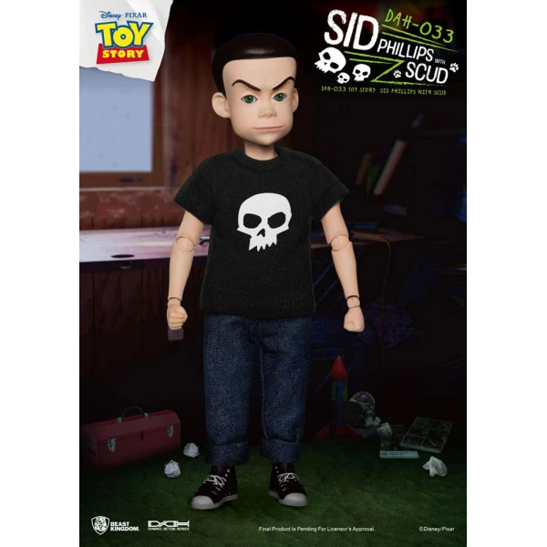 Figura Dynamic 8ction Heroes Sid Phillips & Scud Toy Story 21 cm - Collector4U.com