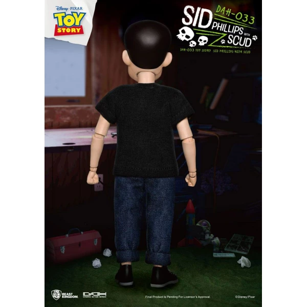 Figura Dynamic 8ction Heroes Sid Phillips & Scud Toy Story 21 cm - Collector4U.com