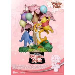 Disney Diorama PVC D-Stage Winnie the Pooh Cherry Blossom Version 15 cm - Collector4u.com