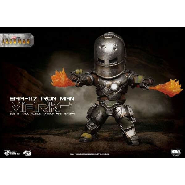 Figura Iron Man Mark I Marvel Egg Attack 16 cm Beast Kingdom Toys - Collector4U.com