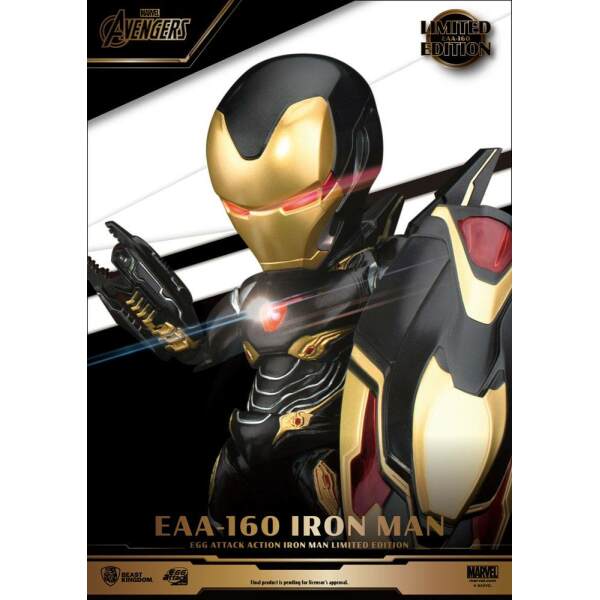 Figura Iron Man Mark 50 Vengadores Infinity War Egg Attack Limited Edition 16cm Beast Kingdom Toys - Collector4u.com